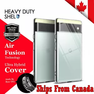 Funda protectora de gel suave transparente de alta resistencia para Google Pixel 6 Pro - Imagen 1 de 7