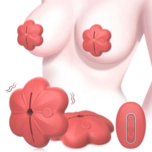 Rose sex Toys Nipple Clamps Vibrator Nipple Toys Sex Toys for Women Couples NEW - Picture 1 of 17