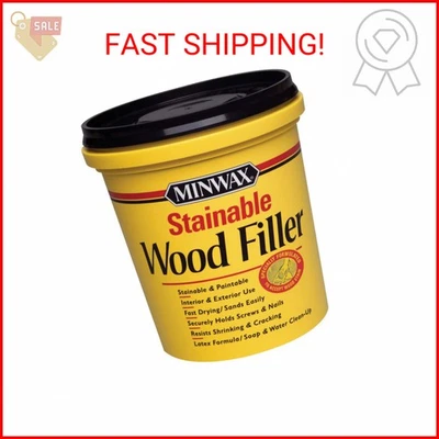 Relleno de madera manchable Minwax, 16 oz Foto 1 de 2
