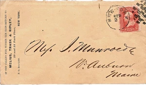 🚩: US BRIEFMARKE FRÜHER UMSCHLAG NEW YORK, NY. 💥 AUSGEFALLENER STEMPEL💥 .  - Bild 1 von 4