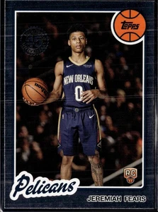 2025-26 Topps Jeremiah Fears 1980-81 Design 45th Anniversary Rookie #80BK-98 - Picture 1 of 2