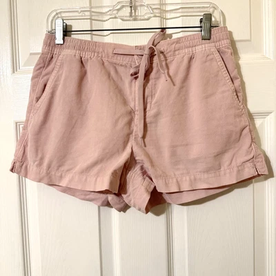 Shorts feminino American Eagle veludo rosa claro tamanho pequeno - Imagem 1 de 4