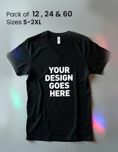 Custom Text T-Shirt, Personalized T-Shirt, Wholesale 6 Tshirts - Picture 1 of 6
