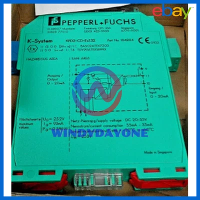 PEPPERL+FUCHS KFD2-CD-EX1.32 Safety Barrier Module #WIN - Image 1 of 4
