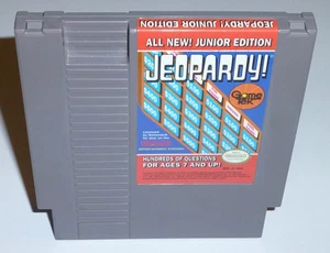 JEOPARDY! Junior Edition - Nintendo NES (Authentisch) Spiel, getestet & funktionsfähig - Bild 1 von 2