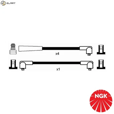 4x SPARK PLUG 1582 FOR4x SPARK PLUG 1582 FOR HONDA  31916-KWB-601 - Image 1 of 4