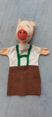 Handpuppe Kasperfigur 'Schweinchen' - Bild 1 von 2