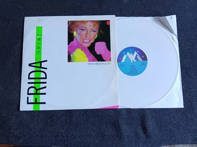 Frida  - Anni Frid Lyngstad  - Shine - 12" White Vinyl Polar Sweden '84 (Abba) - Image 1 of 4