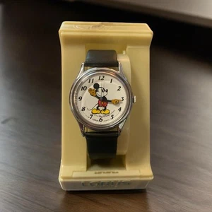 Vintage Lorus Quartz Disney Mickey Articulating Hands Watch-Works - Picture 1 of 2