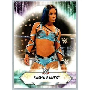 2021 Topps WWE Wrestling #163 Sasha Banks - Picture 1 of 2
