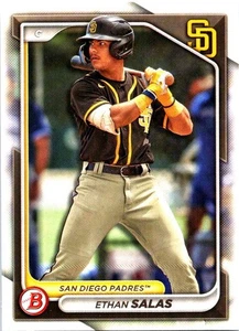 2024 Bowman #BP-102 Ethan Salas Prospects San Diego Padres - Picture 1 of 2