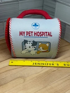 New My Pet Hospital with 4 Plush Animals and Carrier #23048 Ebba Aurora Baby Kid - Picture 1 of 13