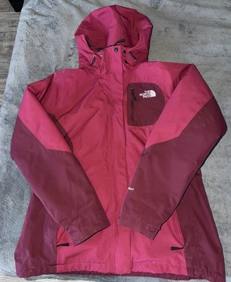 Chaqueta North Face Hyvent 3 en 1 para mujer grande púrpura invierno snowboard ventilada * Foto 1 de 4