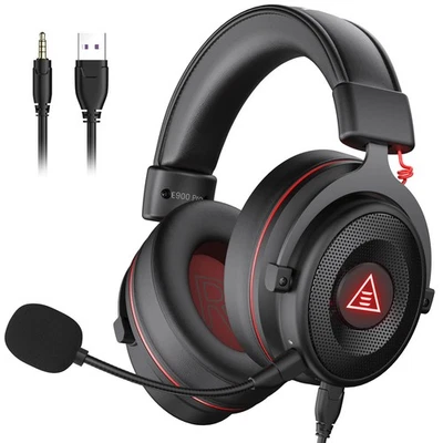 E900 Pro USB Gaming Headset - 7.1 Surround Sound, 50MM Driver - for PS4/PS5 - Image 1 of 4