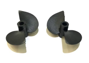 High speed Yacht NQD 757T-4016 RC Boat Accessory Part Propeller Left Right 2Pair - Picture 1 of 6