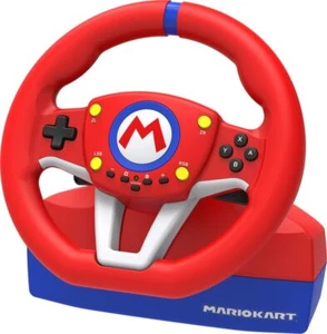Hori - Mario Kart Racing Wheel Pro Mini for Nintendo Switch - Red | PLEASE NOTE: - Picture 1 of 7