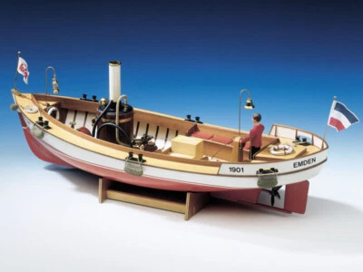 Krick Dampf-Inselversorger Borkum - Bausatz im Maßstab 1:12 - 20291 - Bild 1 von 4