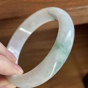 Certified Natural Grade A JADE Jadeite Bangle Bracelet 58 Mm - Picture 1 of 14