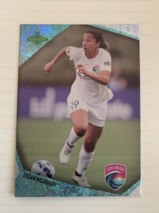 2022 PARKSIDE NWSL TEGAN MCGRADY BLUE FOIL #60/100 SP! SAN DIEGO WAVE