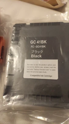 Ricoh GC-41 Black Gel compatible Ink. - Image 1 of 2