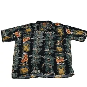 Hawaiian Shirt Pineapple Connection Tropical Print Button Down Mens Size XL - Picture 1 of 4