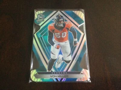 2020 spectra Neon Blue die cut von miller /50 - Image 1 of 2