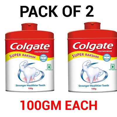 2X Colgate Cavity Protection Toothpowder - with Calcium and Minerals 100gm - Image 1 of 3