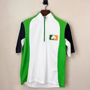 Antigua Men’s Desert Dry S/S 1/2 Zip Golf Pullover M White Ireland EUC Sports - Picture 1 of 12