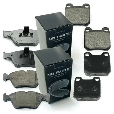 Front Rear Brake Pads for Vauxhall Omega B Calibra a Saab 900 II Coupe Cabriolet - Image 1 of 2