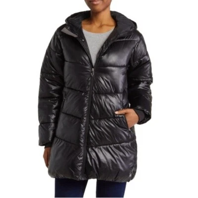 Parka con Capucha Spyder Puff Resistente al Agua Thermaweb Talla Mediana Foto 1 de 3