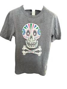 Gap Kids Skull Girls T-Shirt Size M - Picture 1 of 2