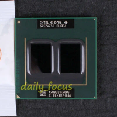 For Intel Core 2 Quad Q9000 SLGEJ 2 GHz AW80581GH0416M CPU Processor 1066 MHz - Image 1 of 2