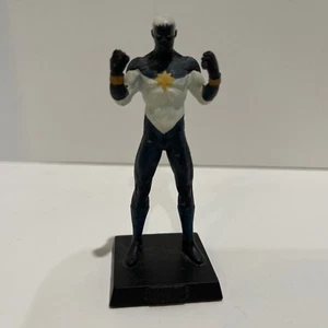 Classic Marvel Figurine Eaglemoss Captain Marvel #46 Lead Figure Rare White Ver - Picture 1 of 6