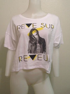 NEU FRANZÖSISCHES REVE SUR REVEUR RETRO OVERSIZED DREAM ON DREAMER T-SHIRT TOP URBAN S - Bild 1 von 2