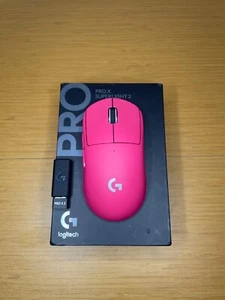Logitech G PRO X Superlight 2 Wireless Gaming Mouse - Magenta - Photo 1/2