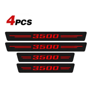 4 calcomanías protectoras de escalones de puerta de umbral de placa de umbral de puerta para camioneta Ram 3500 - Imagen 1 de 12