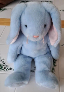 TY Beanie Buddies Collection 14 Zoll blau Hase Kaninchen Stofftier Plüsch Vintage 1999 - Bild 1 von 10