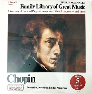 Chopin - Polonaises, Nocturne, Etudes - 1977 Vinyl lp SEALED - Funk & Wagnalls - Picture 1 of 2