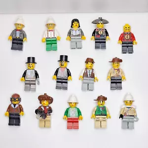 LEGO Vintage Minifigure Avventurieri Lotto di 14 - Tutte Minifigure Uniche - Foto 1 di 16
