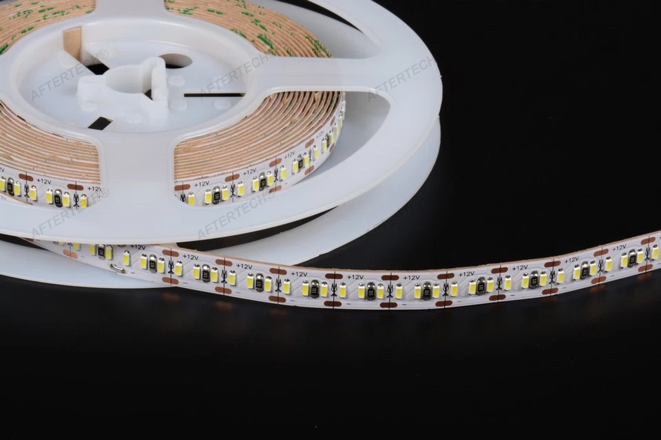 SMD3014 5m 120w 1200 LED STRIP STRISCIA BIANCO FREDDO 6000k 24w/m B9C1 - Immagine 1 di 1