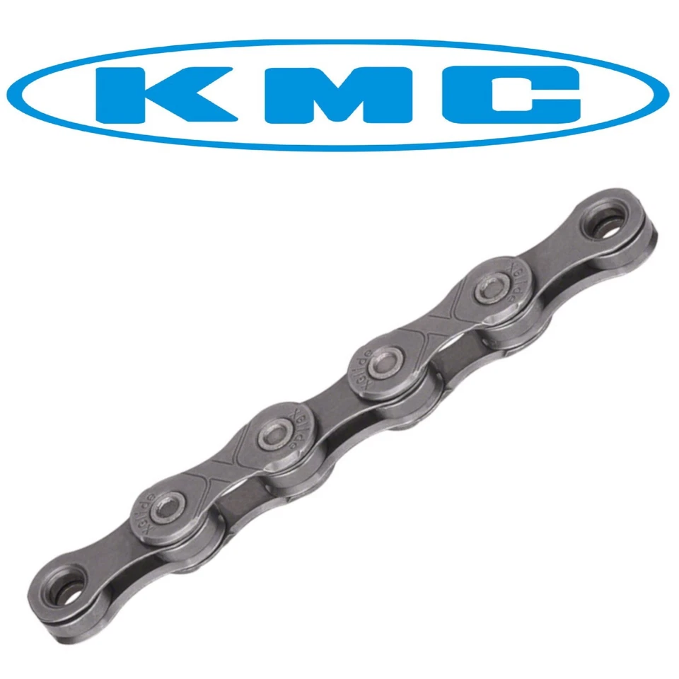 KMC XGLide 126L 9-11 Speed Bike Chain Grey Fits Shimano CUES Drivetrain eBike - Image 1 of 1