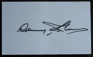 Sir Garfield Garry Sobers signierte Karteikarte Westindien Cricket-Legende Echtheitszertifikat - Bild 1 von 1