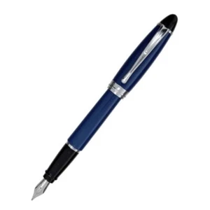 Aurora Fountain Pen IPSILON Dark Blue B11-CB Fine Point F - Picture 1 of 4