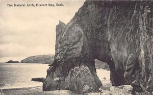 Sark - The natural arch, Dixcart Bat - Publ. John P. De Carteret - Picture 1 of 2