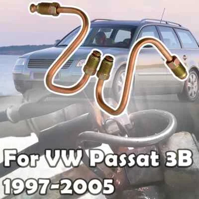 Pair Brake Hydraulic Line Pipe Hose Caliper For VW Passat 3B 97-2005 Left Right - Image 1 of 4