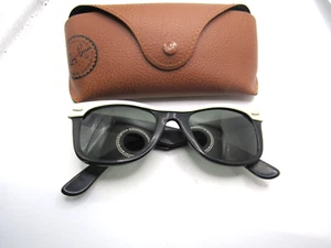 Ray-Ban Sonnenbrille B&L B7L 5022 Wayfarer Street gepflegt G-15 5022 White Pearl - Bild 1 von 8