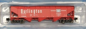 Spur N - BLUFORD SHOPS 74051 CHICAGO, BURLINGTON & QUINCY 3-Bay Offset Hopper - Bild 1 von 4