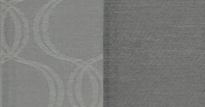 2 x Fabric Remnants Grey  - 25 x 25 cm - VillaNova Terrazzo - TCS Polyester   - Picture 1 of 3