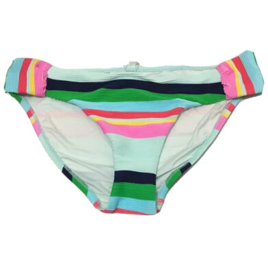 Parte inferior de bikini hipster lateral fruncida Trina Turk para mujer talla 12 Foto 1 de 2