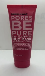 NEW Formula 10.0.6 Pores Be Pure Skin Clarifying Mud Mask Full Size 3.4oz SEALED - Picture 1 of 5